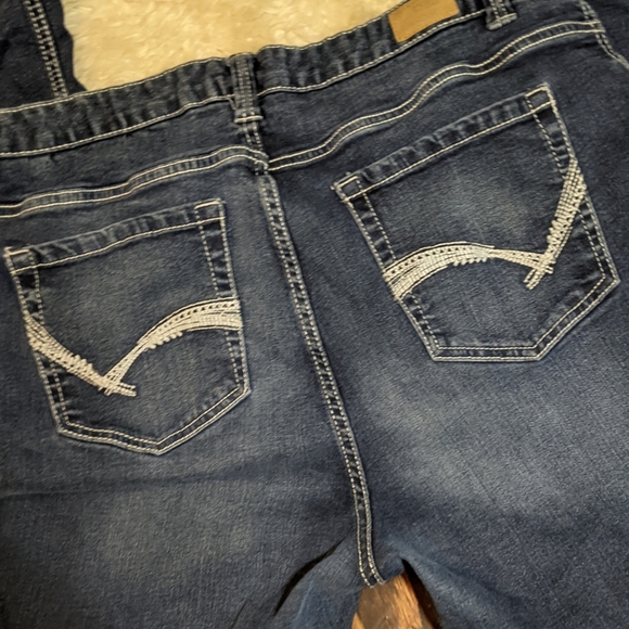 Reign Plus Size Dark Wash Skinny Jeans 